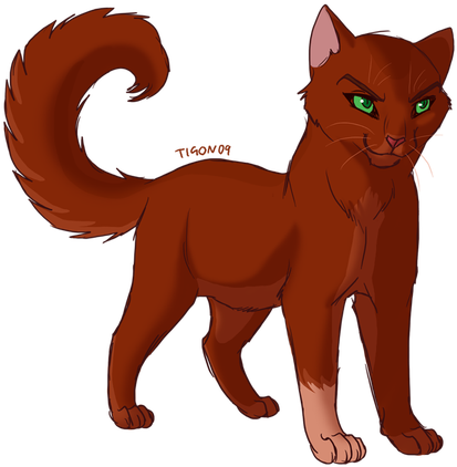 Warrior Cats Fanon Images Redrose Rainbowclan Wallpaper - Warrior Cats Squirrelflight (441x464)