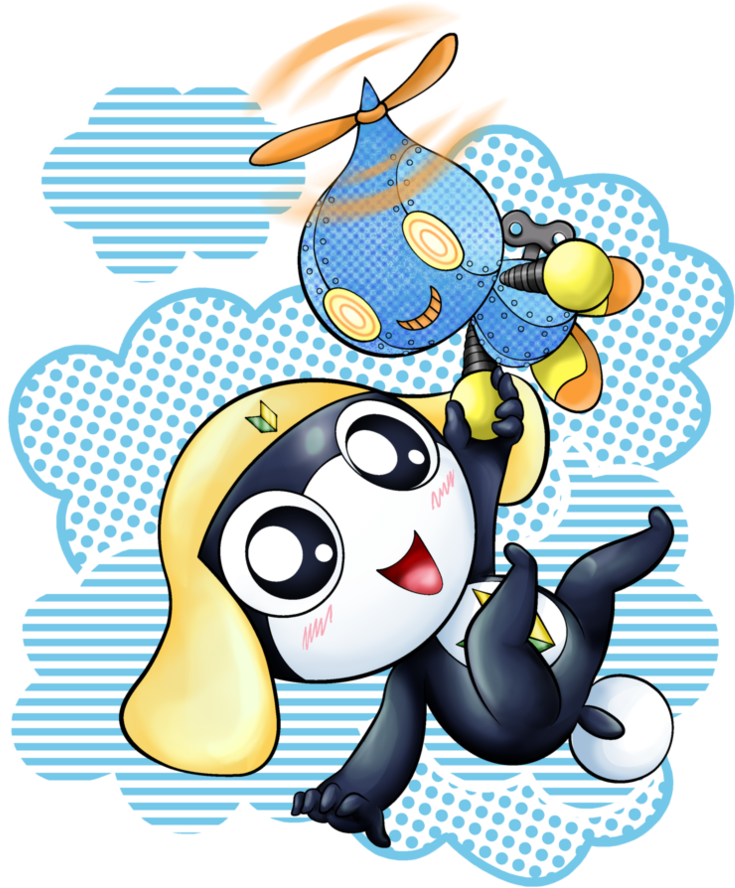 Flying In The Clouds By Sutata - Manga (894x894)
