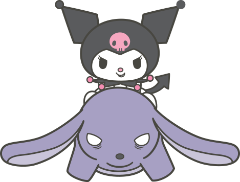 Sanrio Friend Of The Month - Purple Sanrio Character (469x356)