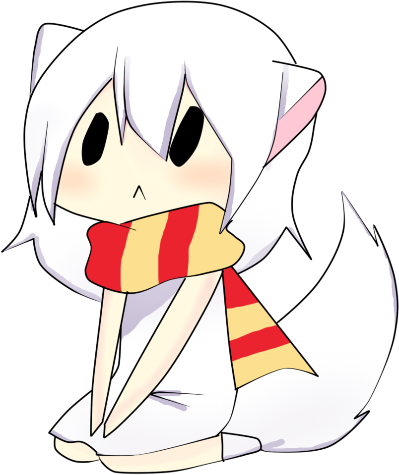 Oc] Katsune Ami By Kawaii Kitty On Deviantart - Cartoon (1024x1151)