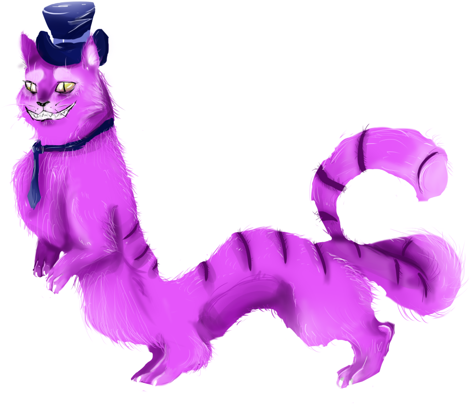 Alice In Wonderland Books Alternative Version Cheshire - Illustration (1280x985)