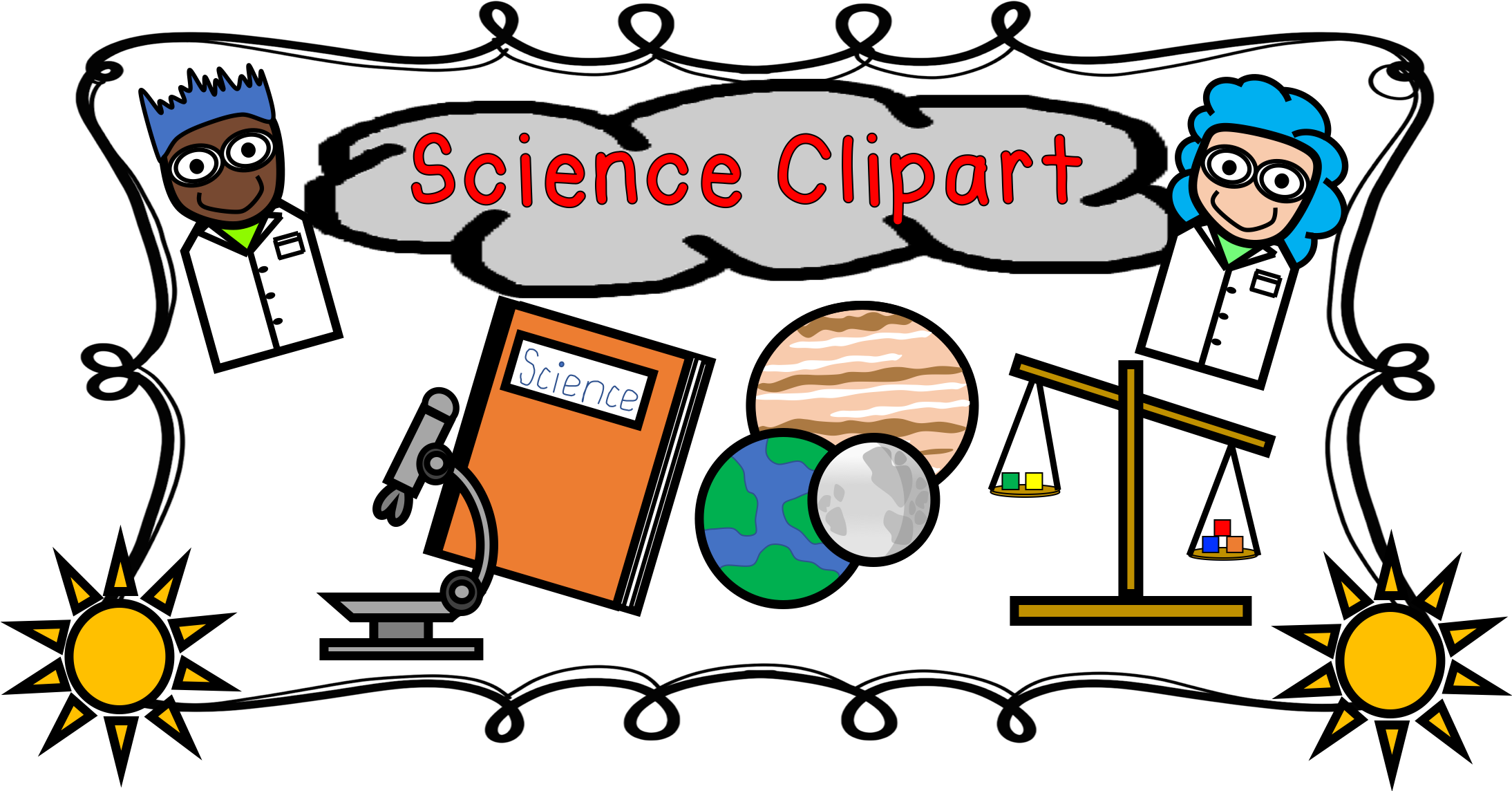 Potential And Kinetic Energy Clipart {science Clip - Cartoon (2188x1144)