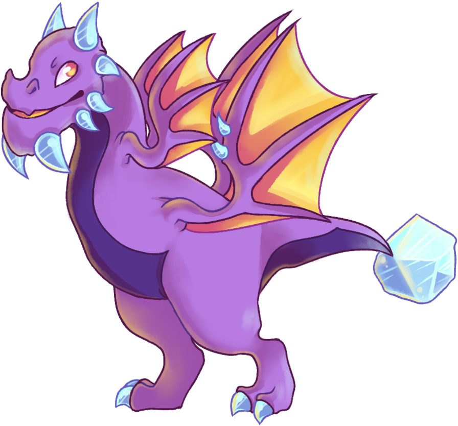 Hail Dragon - Cartoon (931x858)