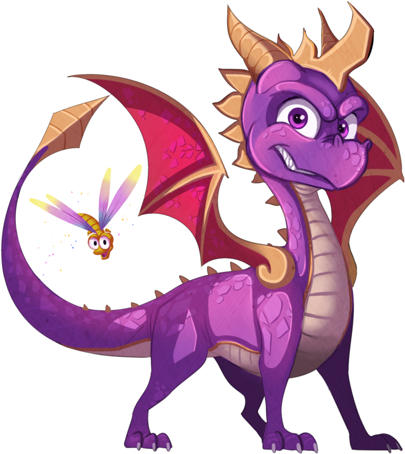 Spyro The Dragon, Godzilla, Playstation, Dragons, Childhood, - Spyro (856x933)