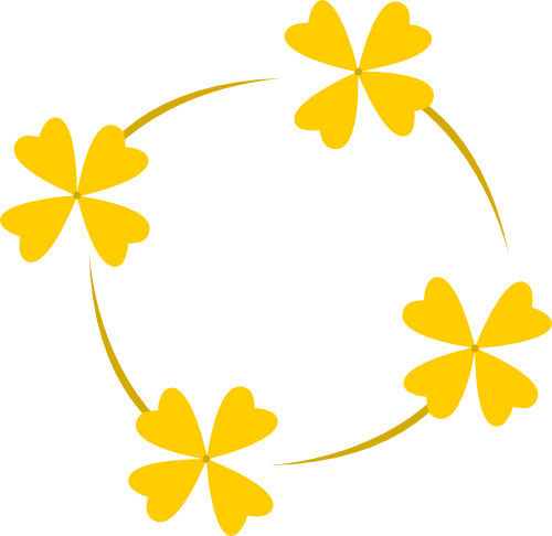 Gold Clovers Cutie Mark By Kinnichi - Mlp Cutie Mark Gold (500x486)