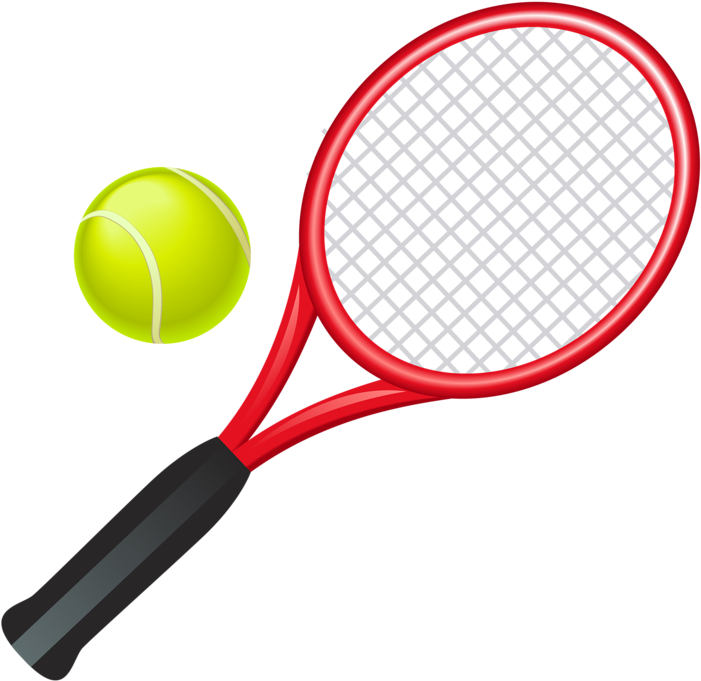 Album - Raquette De Tennis Et Balle (800x749)