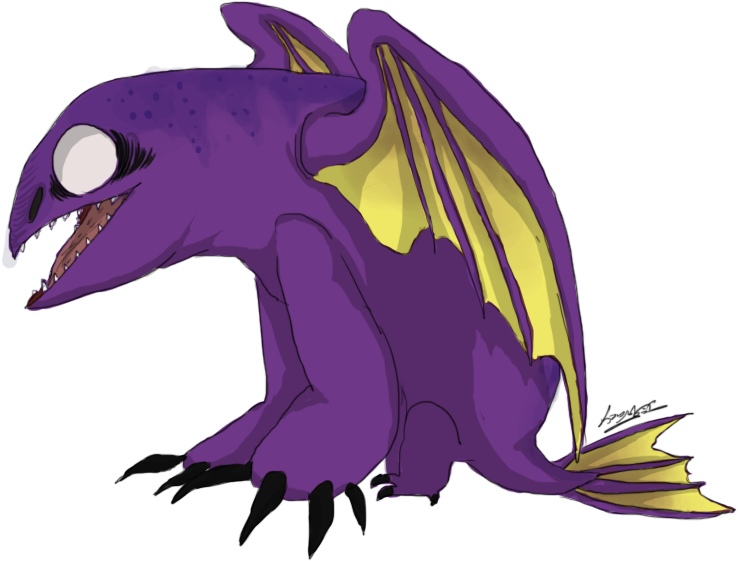Simon The Screeching Hunchback By Chameishida He's - Dragon (796x705)