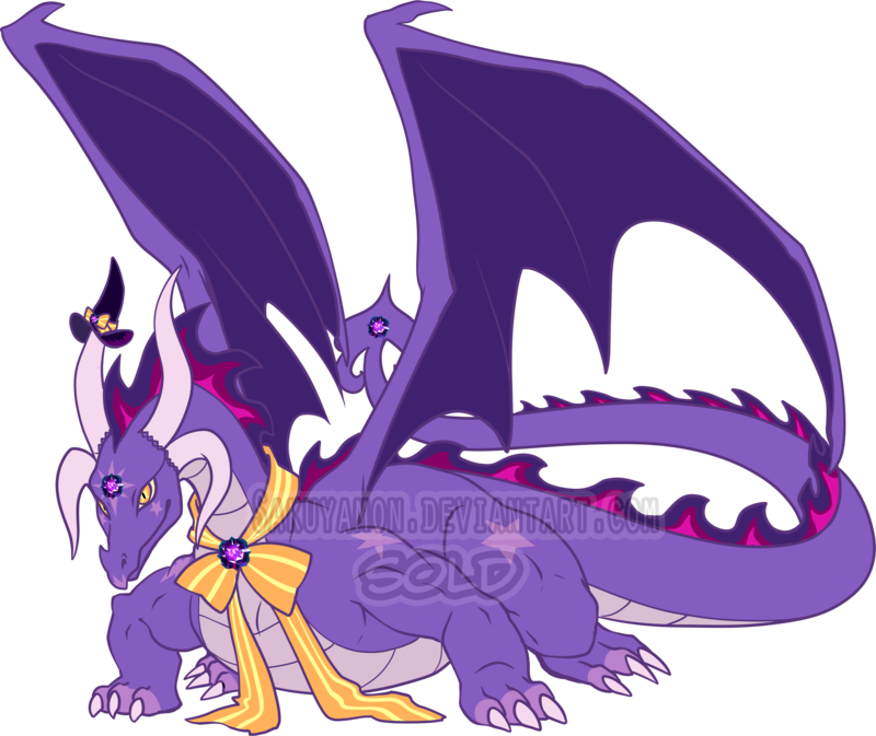 Mystery Evolving Dragon Adoptables Amethyst4 By Sakuyamon - Cartoon (800x673)