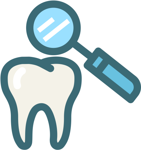 Dental Premium Color Symbol - Dental Icon (512x512)