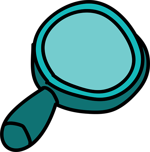 Magnifying Glass Cartoon Animation Clip Art - Lupa Dibujo Png (512x518)