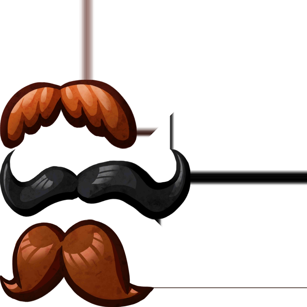 Moustaches From Imposter But They're Hd And Textures - Moustaches From Imposter But They're Hd And Textures (1024x1024)