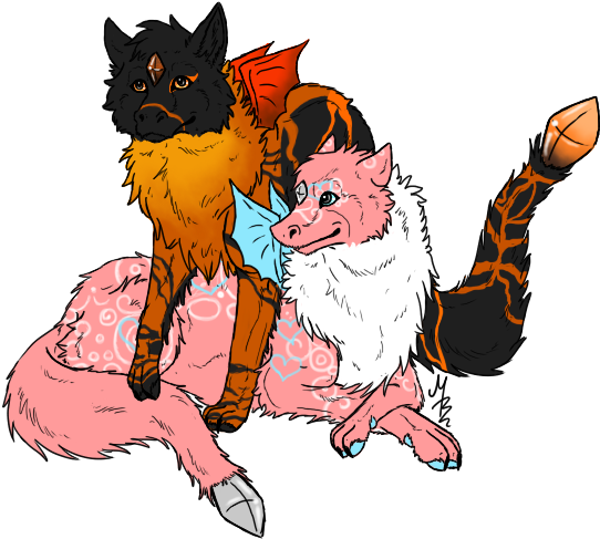 C A T With Rinshea - Illustration (555x508)