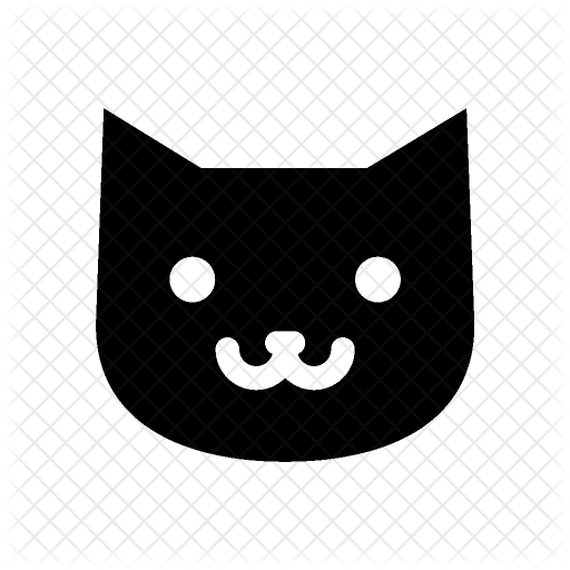 Cat Icons - Cat Face Icon Png (512x512)