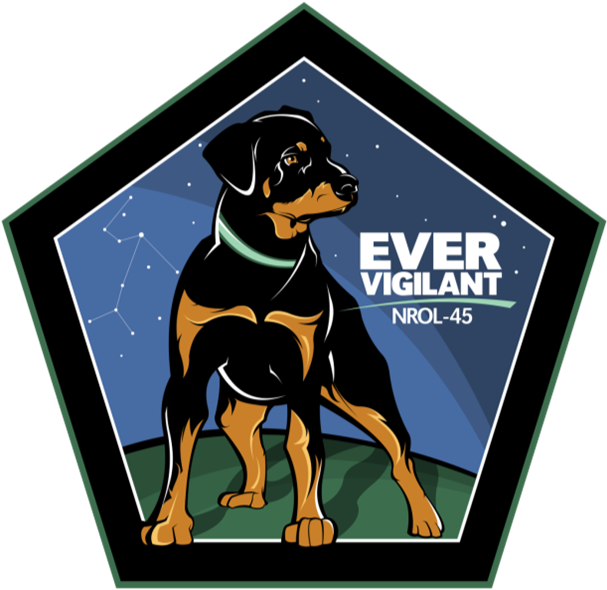 The Creepy, Kitschy And Geeky Patches Of Us Spy Satellite - Logo (620x595)