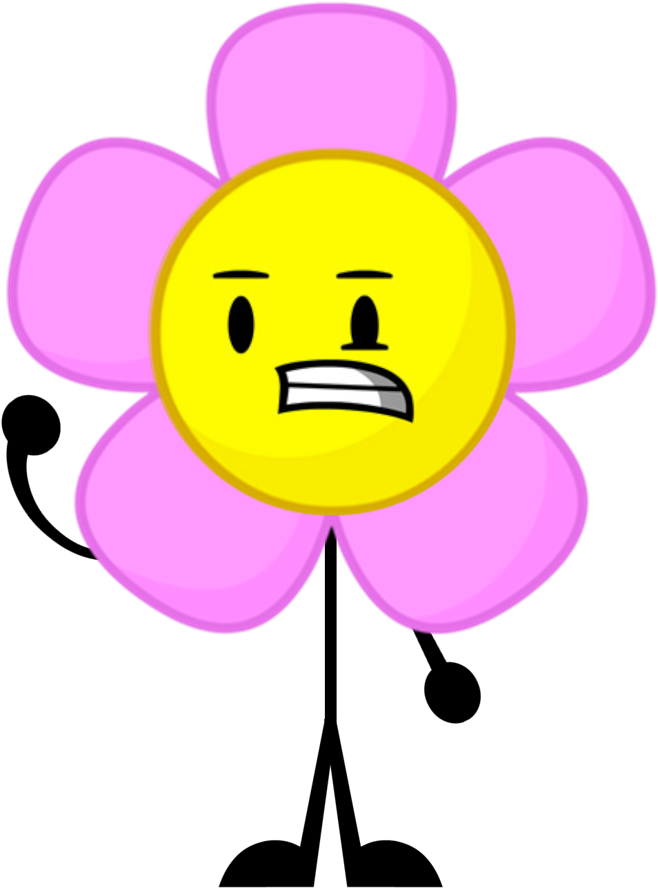 Flower Bfdi - Battle For Dream Island Flower (1025x1300)