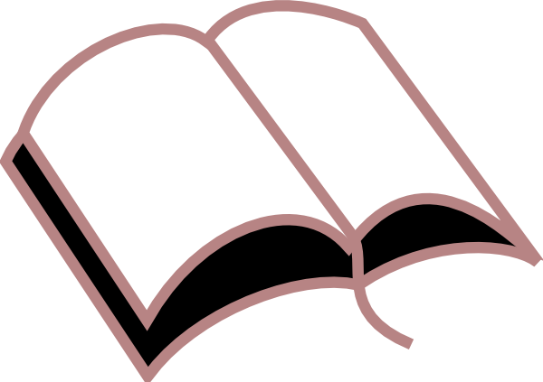Open Bible Clip Art (600x423)