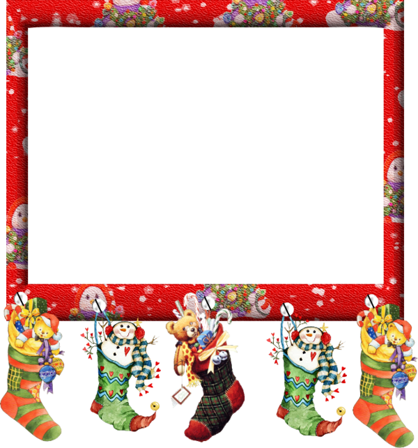 Christmas Stationery - Encadrement De Photo Noel (600x643)