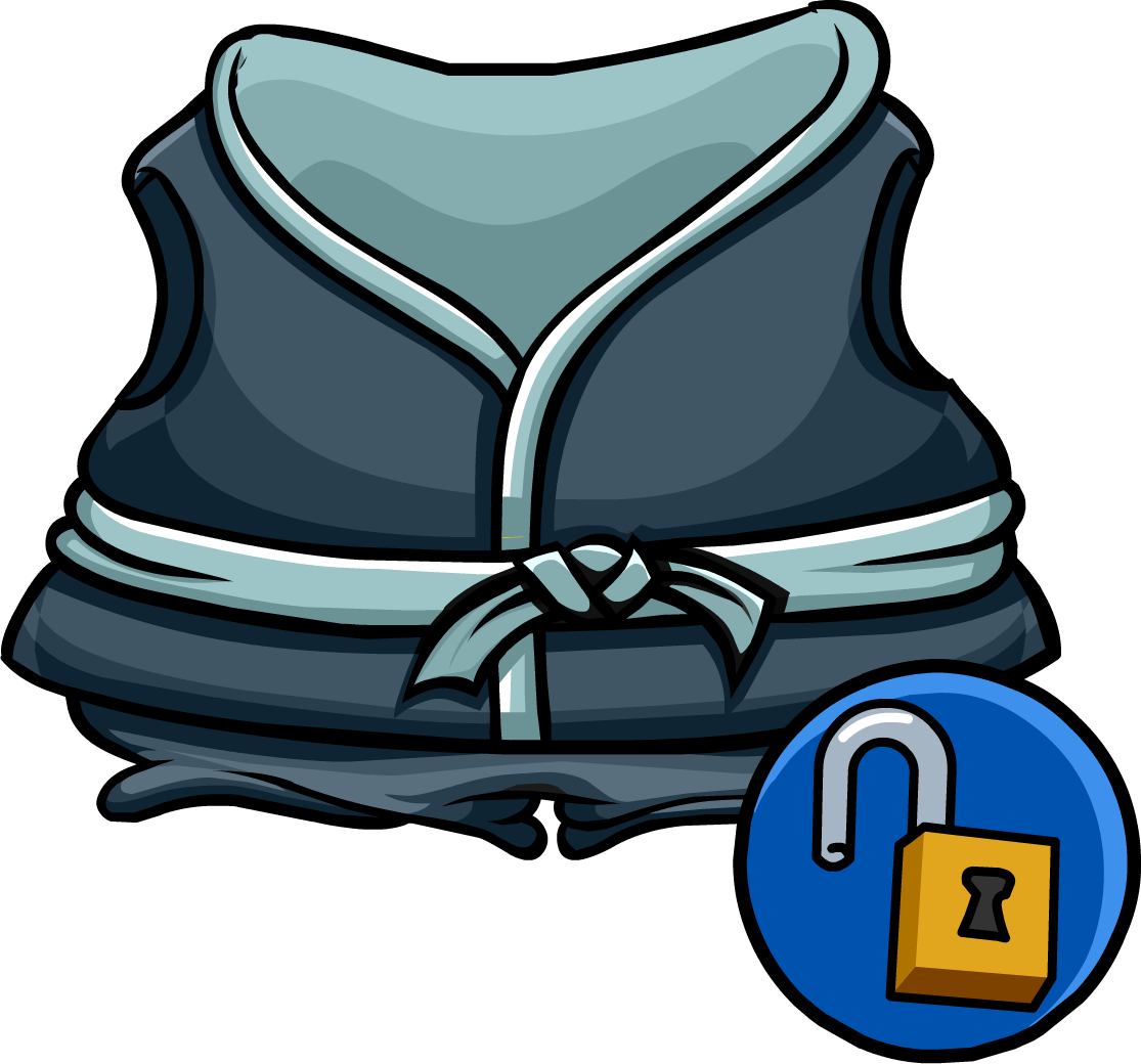 Crashing Wave Gi - Club Penguin Wiki Wikia Robes (1115x1040)
