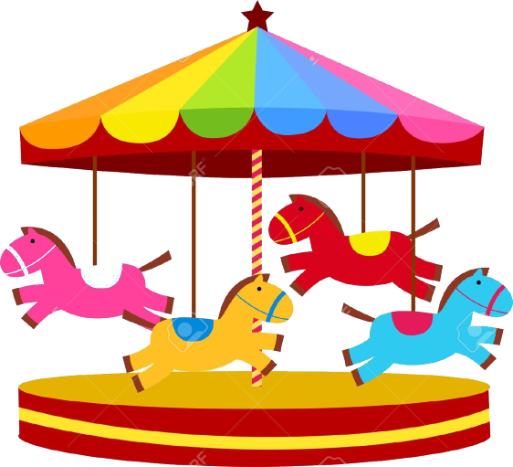 Kiddie Ride - Imagenes De Un Carrusel Animado (562x511)