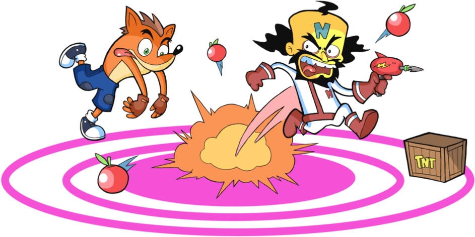 Project Nitro By Captainlardnar - Crash Bandicoot (1021x782)
