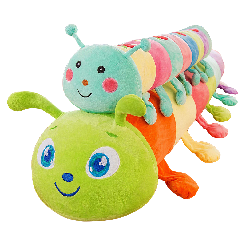 Plush Caterpillar Pillow, Plush Caterpillar Pillow - Stuffed Toy (800x800)
