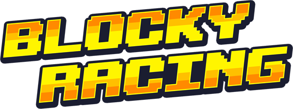 Blocky Racing Is Pixel-art Kart Racing Game With Combat - Blocky Racing (600x224)