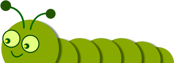 Caterpillar Clipart Simple - Clip Art (640x480)