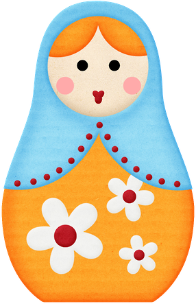 Imprimibles - Matrioskas Desenhos (286x443)