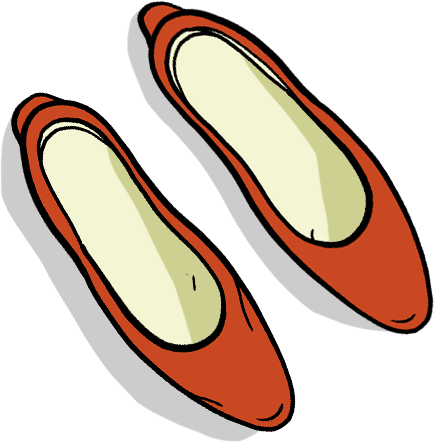 Morphine Acts On The Central Nervous System To Reduce - Ballet Flat (434x442)