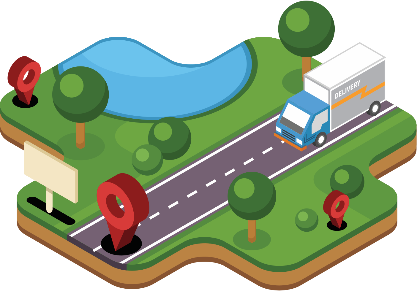 Van Sales Tracking System Application Software - Tracking System (1404x981)