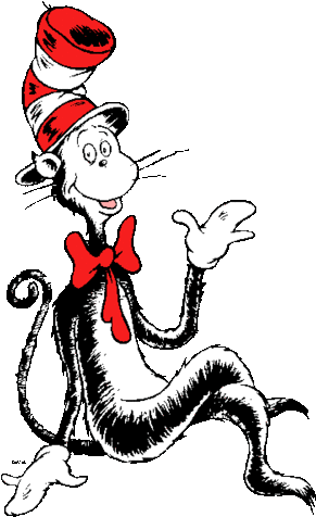 Tumblr Static Cat In The Hat - Cat In The Hat Gif (301x480)