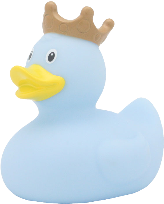 Pato Azul Corona - Bath Toy (800x800)