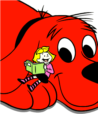 Cookie Tray Clifford Cat In The Hat - Clifford The Big Red Dog (319x381)