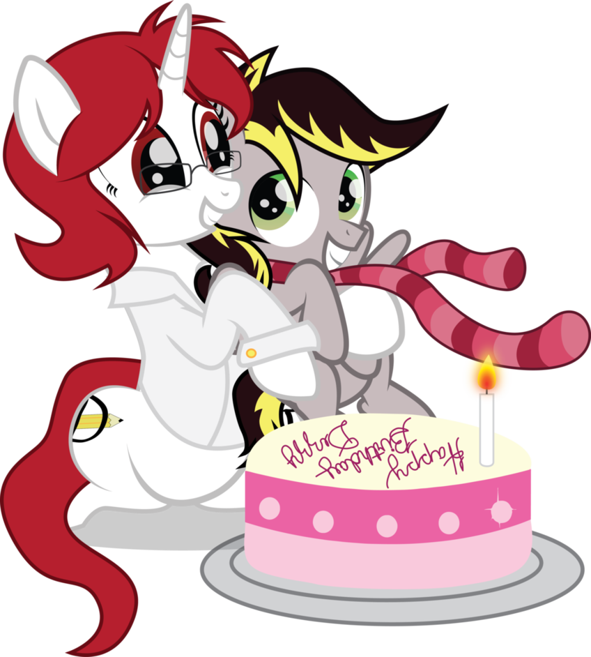 Aero To Dezzy Happy Birthday By Benybing - Cartoon (848x942)