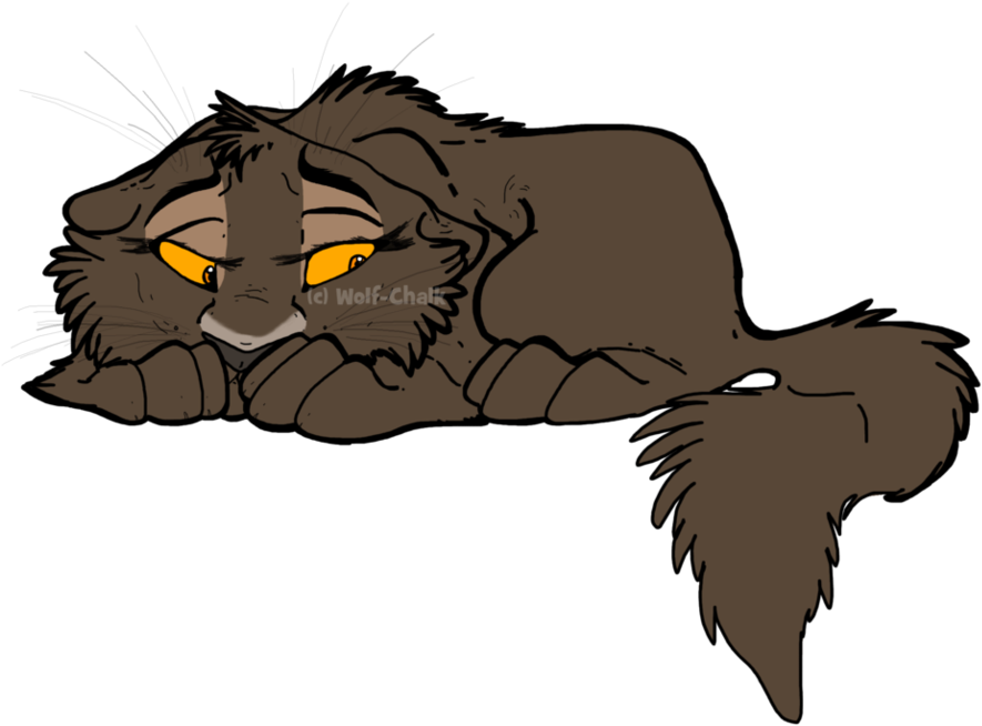 By Wolf-chalk - Black Cat (979x816)