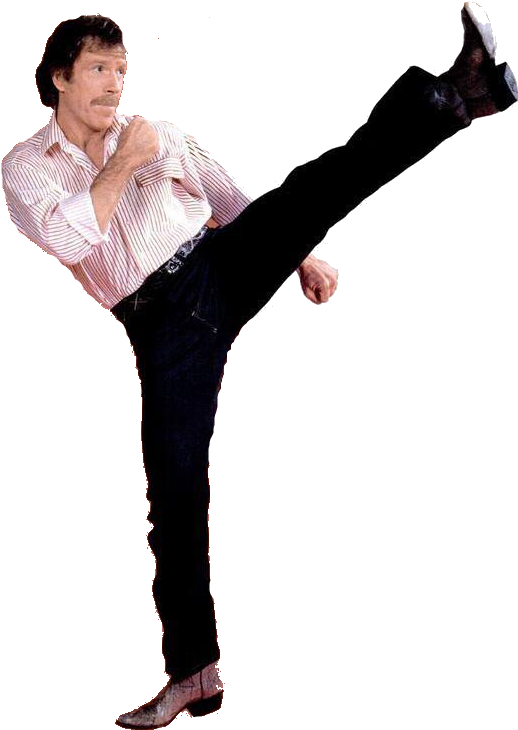 Chuck Norris Png Photos - Chuck Norris Action Jeans (524x752)