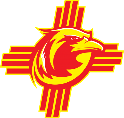 Zia Logo Nmjc Mark Nm Mark - New Mexico Junior College (422x400)