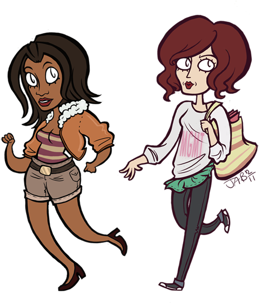 Sometimes - Cartoon (550x619)