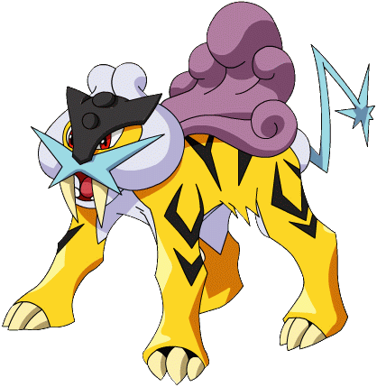 Pokejuan - Pokemon Raikou (418x429)