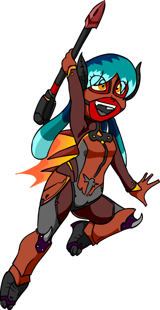 Devil Mercy Imp By Shennanigma - Cartoon (534x1032)