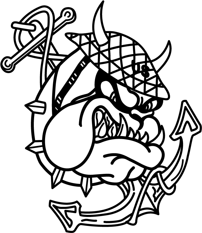 Devil Dog Drawing At Getdrawings - Devil Dog (800x800)