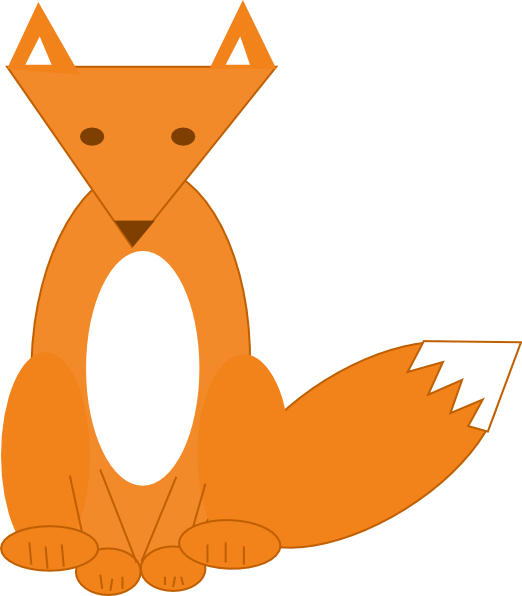 Fox Clip Art - Fox Clip Art (522x596)