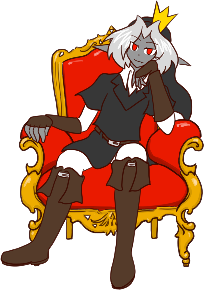 Dark Link On A Throne By Darkmedolie - Dark Link (808x989)