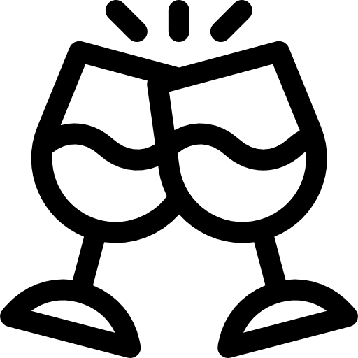 Wine Glasses Free Icon - Homosexuality (512x512)