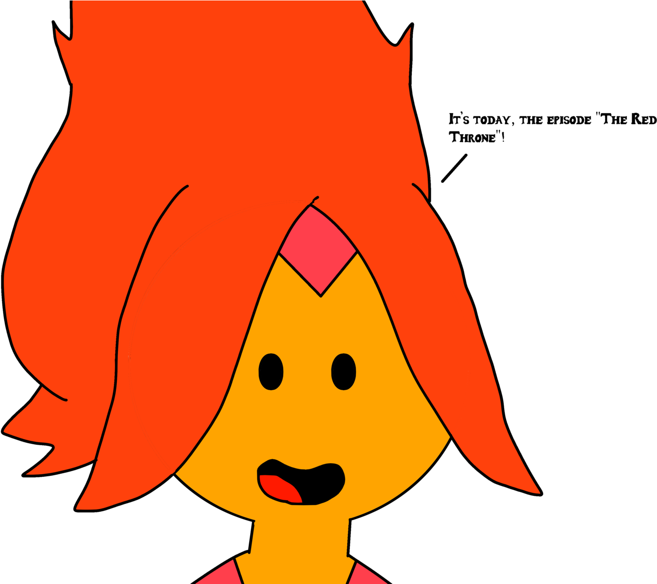 Flame Princess Talks About Red Throne By Marcospower1996 - Cartoon (1600x1198)