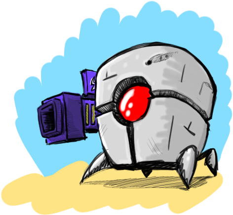 Nuclear Throne - Nuclear Throne Robot Art (512x512)