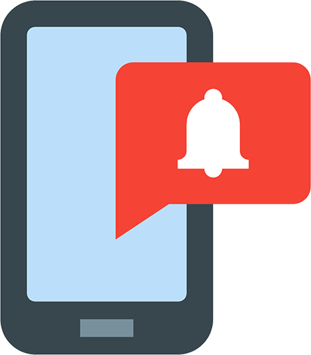 Tis' The Season For The Email - Phone Notification Icon Png (447x511)