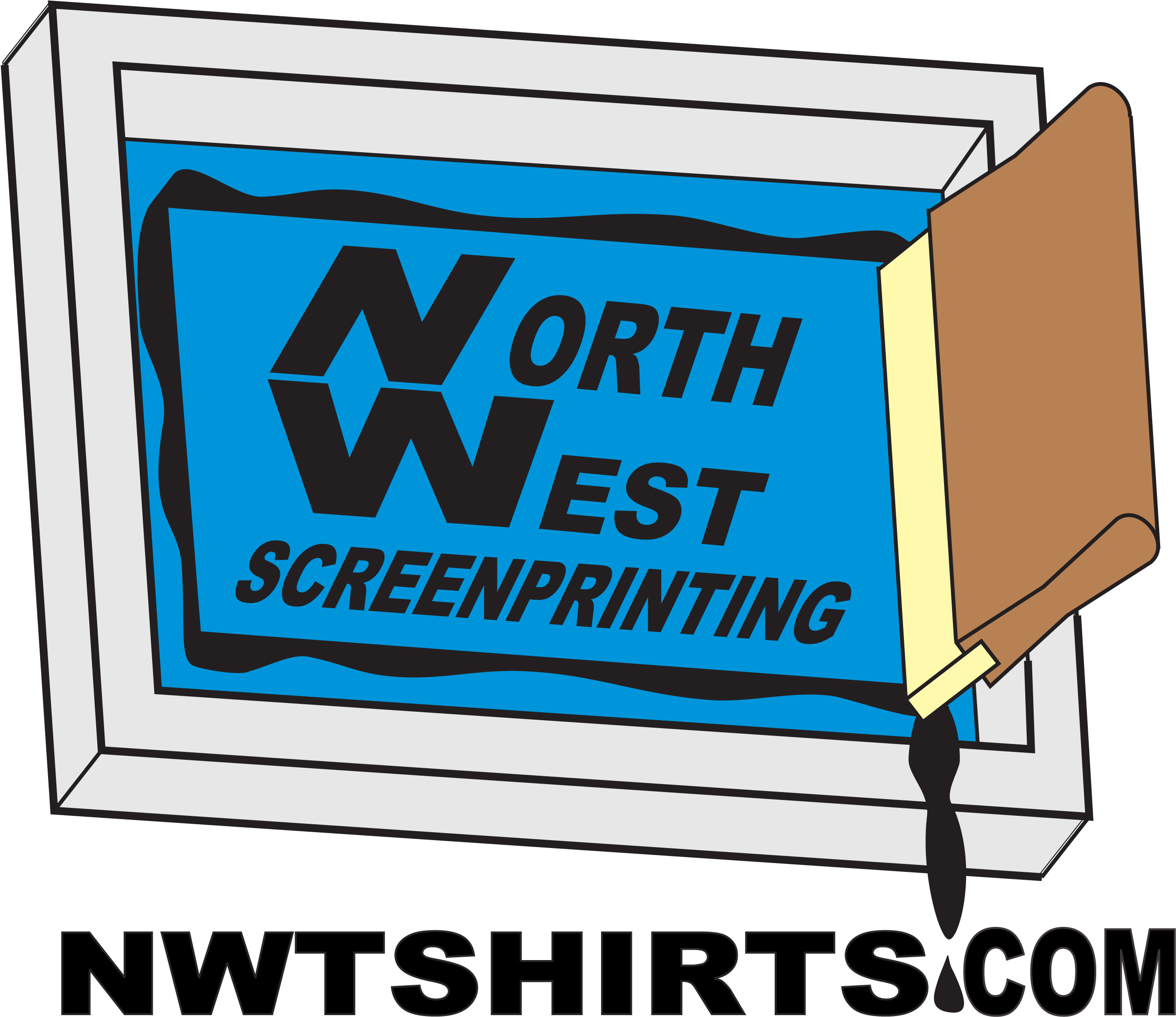 Nw Screen Printing - Screen Printing (2545x2202)