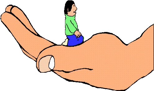 Therefore Are They Before The Throne Of God, And Serve - God's Hands Clipart (496x300)