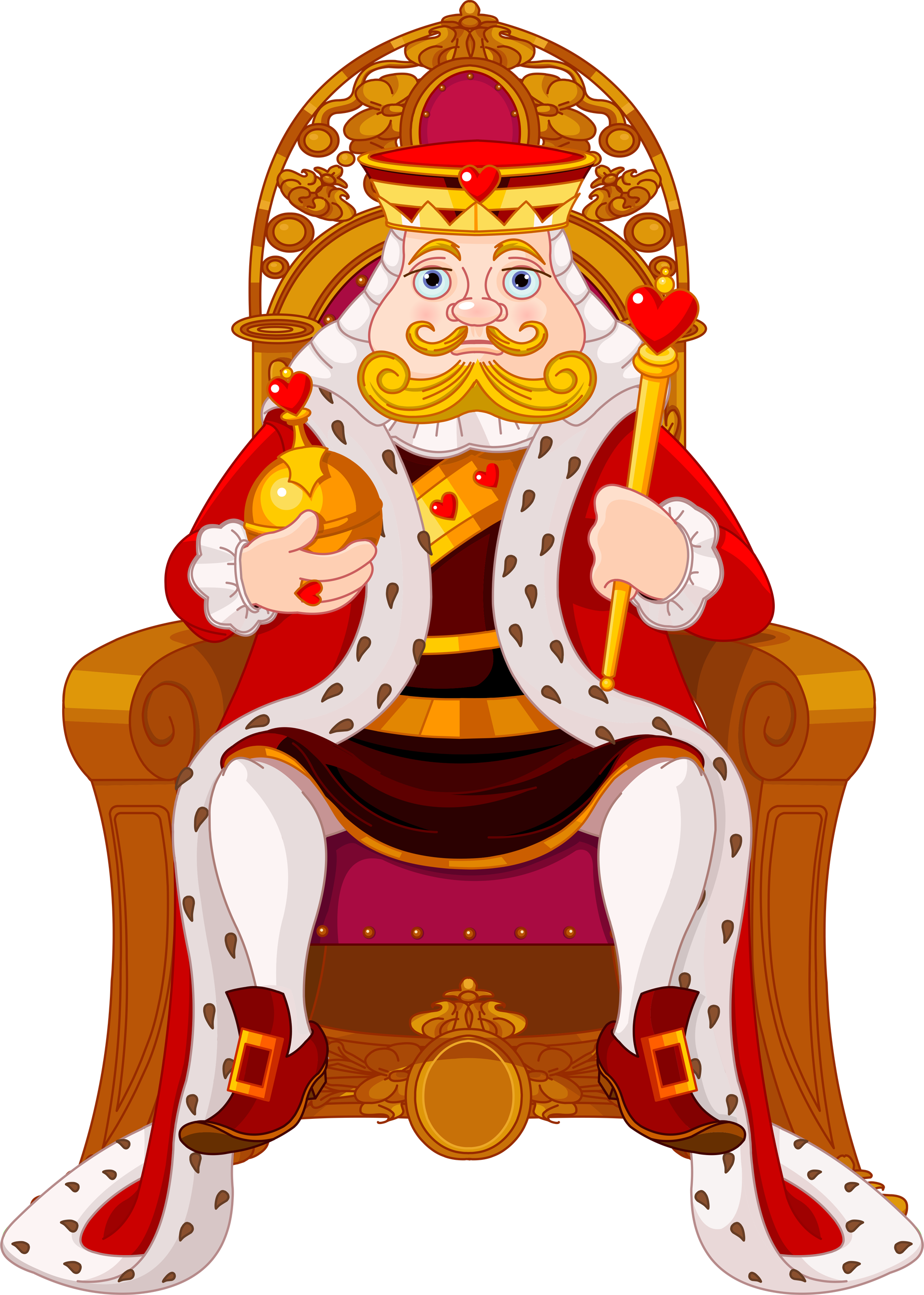 Throne King Royalty-free Monarch - King Sitting On A Chair (1783x2499)
